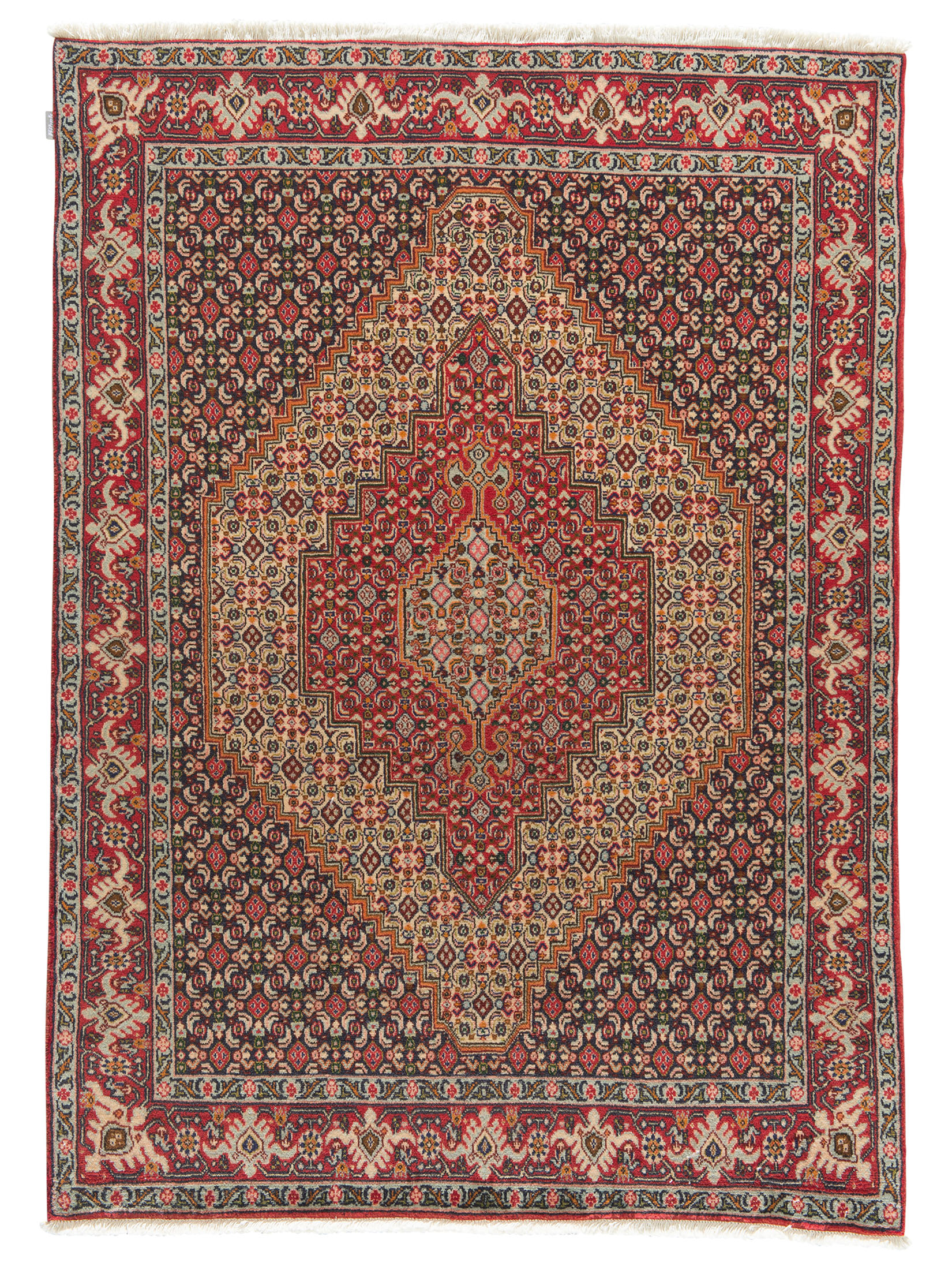 Senneh ca. 122 x 170 cm, Unikat / Einzelstück