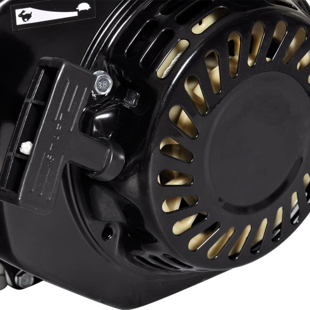 vidaXL Stromerzeuger Benzinmotor 6,5 PS 4,8 kW Schwarz