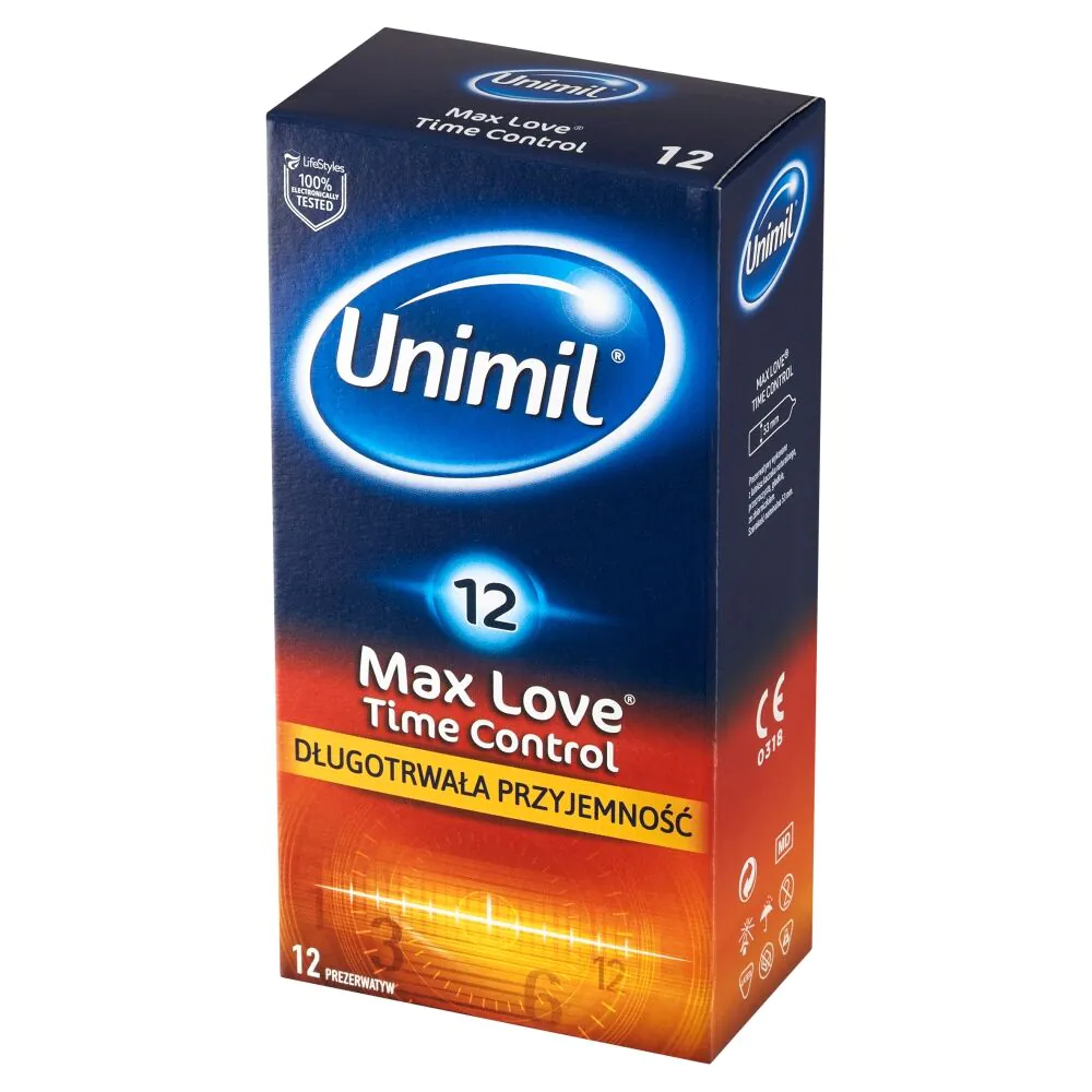 Unimil Max Love Time Control 12 τεμάχια