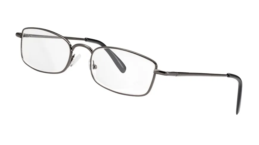 LEXXOO Lesehilfe Dpt. +1,50 Metall Anthrazit