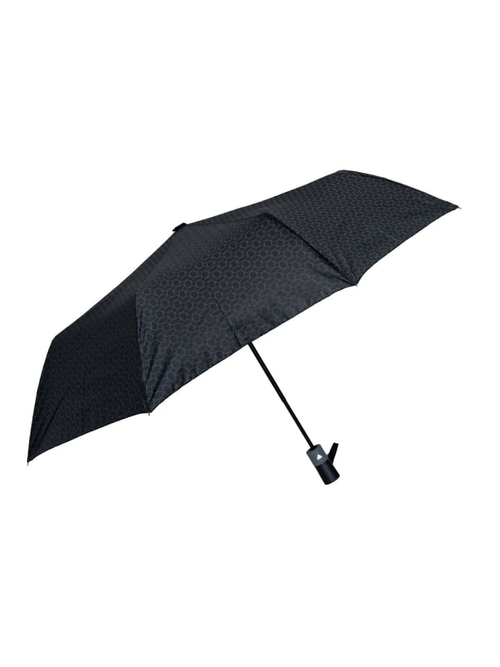 COFI 1453 Teleskop Taschenschirm mit Schutzhülle mit Muster Fiberglas-Gestell in Grau günstig kaufen 100 cm