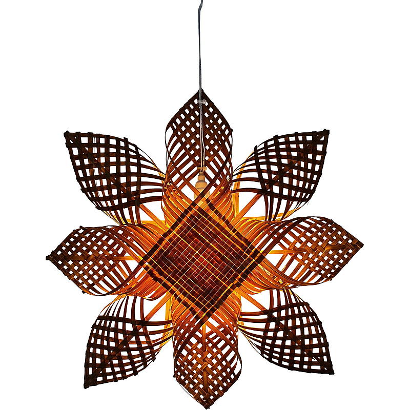 Home Stjerne 45 cm LED bambus natur