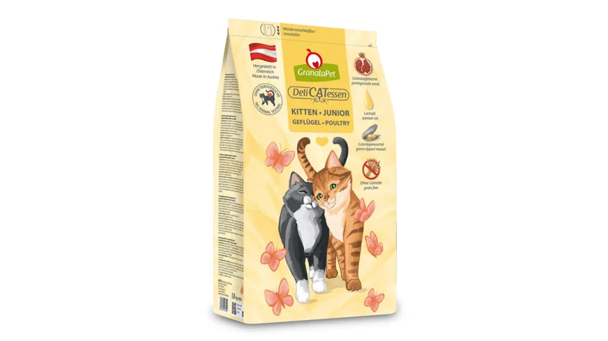 GranataPet Katzentrockenfutter Kitten Geflügel 300 g