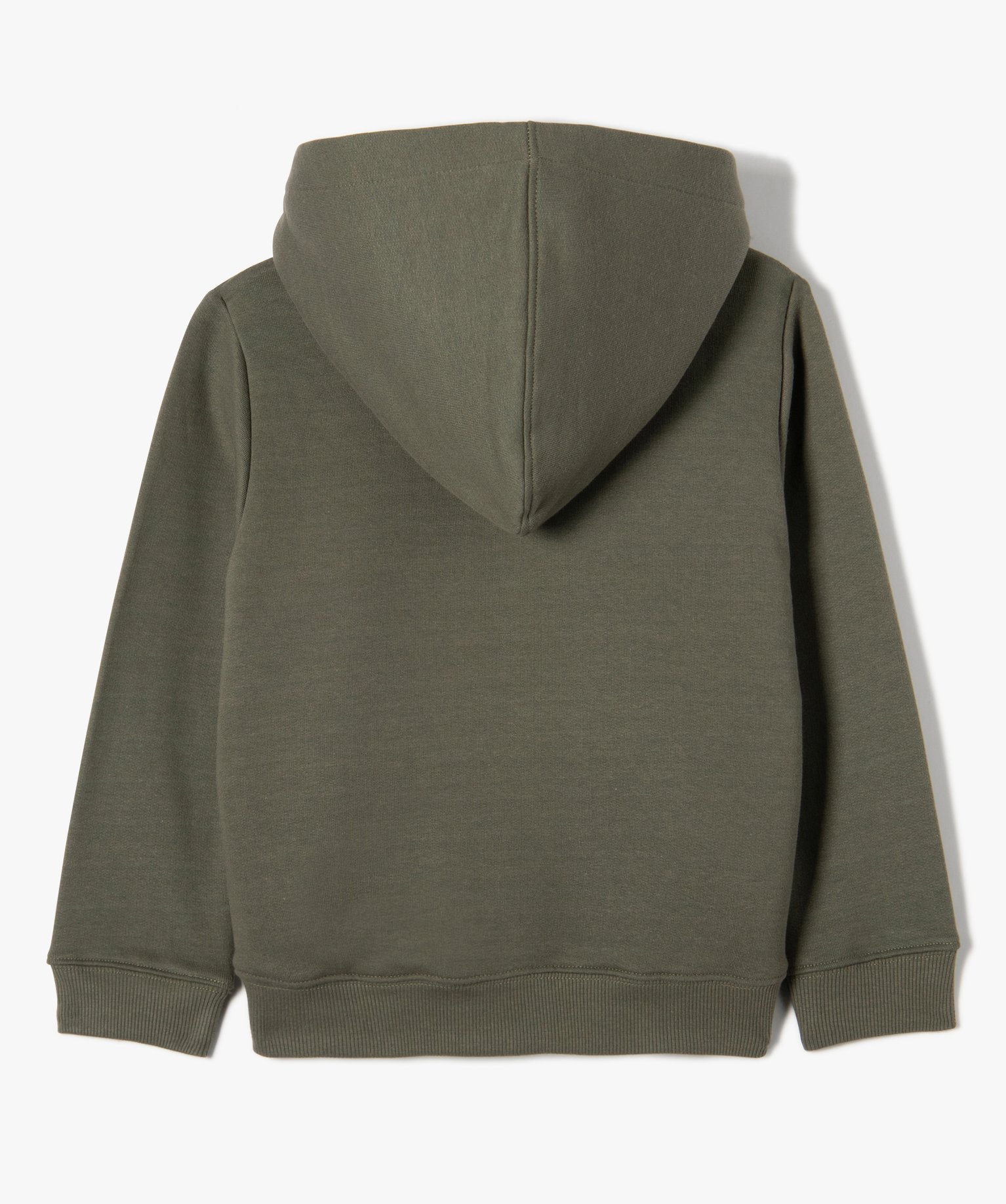 Sweat Garçon zippé à doublure chaude et imprimé bouclett... marine | GEMO