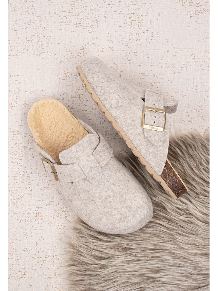billowy Clogs in Grau günstig kaufen