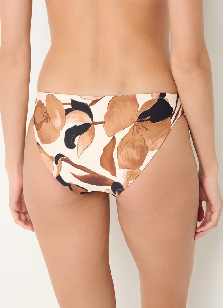 Seafolly Secret Garden Print Reversible Bikini Bottom