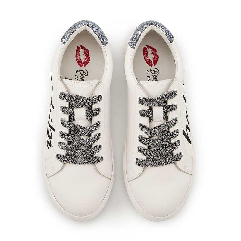 Baskets en cuir Simone habibi