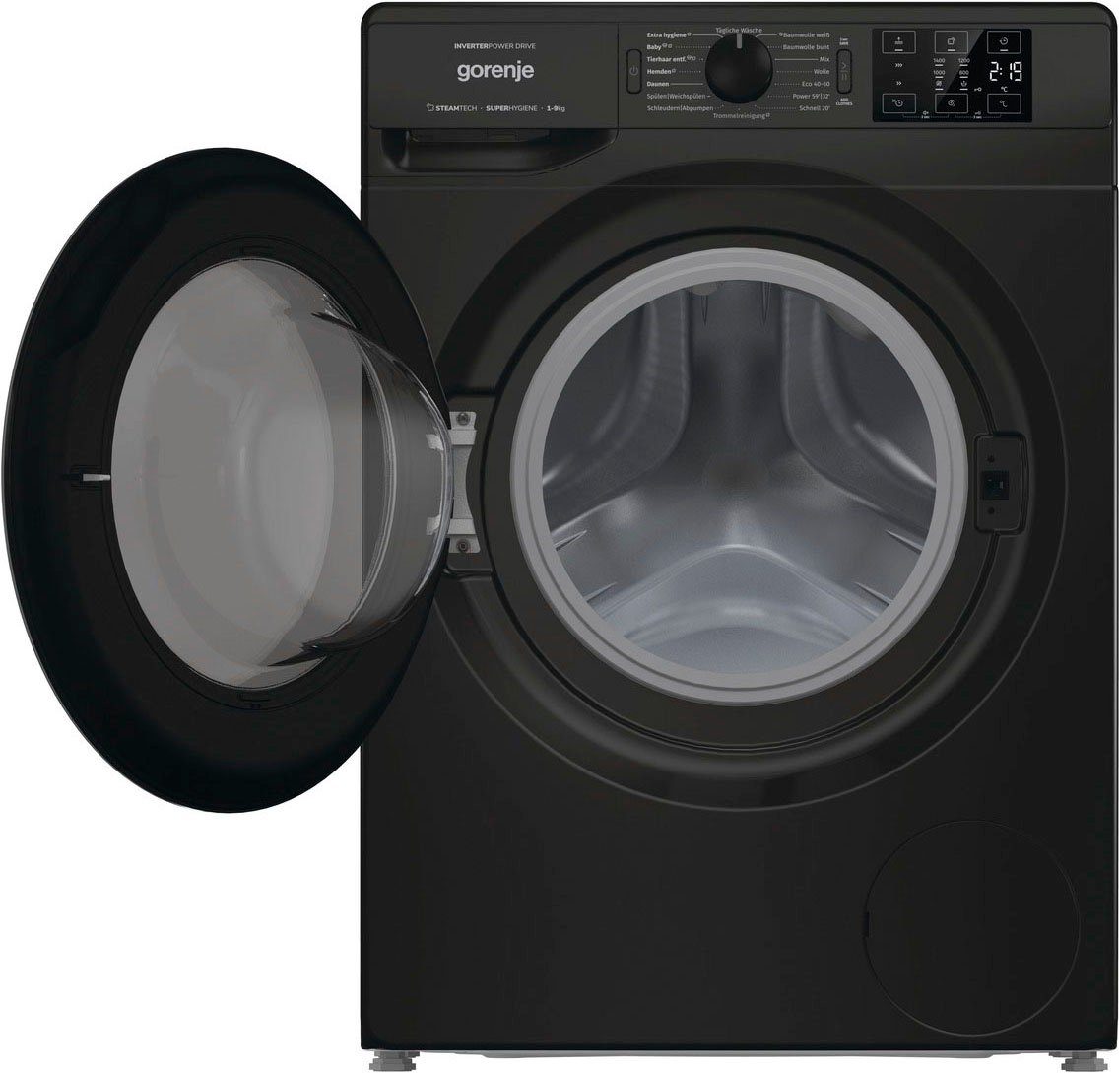 GORENJE Waschmaschine WNFHEI 94 ADPSB, 9 kg, 1400 U/min
