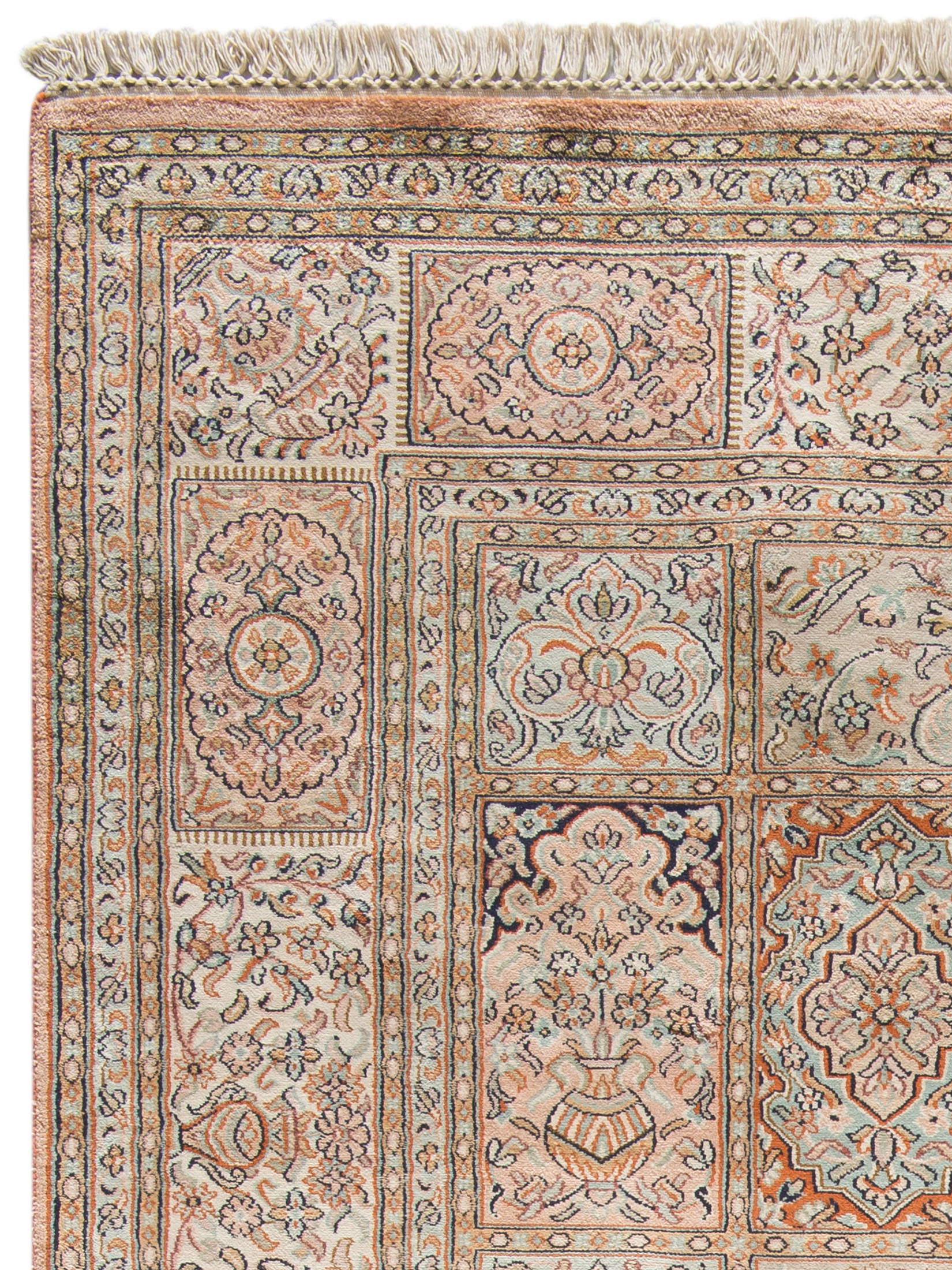 Kaschmir Seide 18/18 ca. 173 x 248 cm, Unikat / Einzelstück