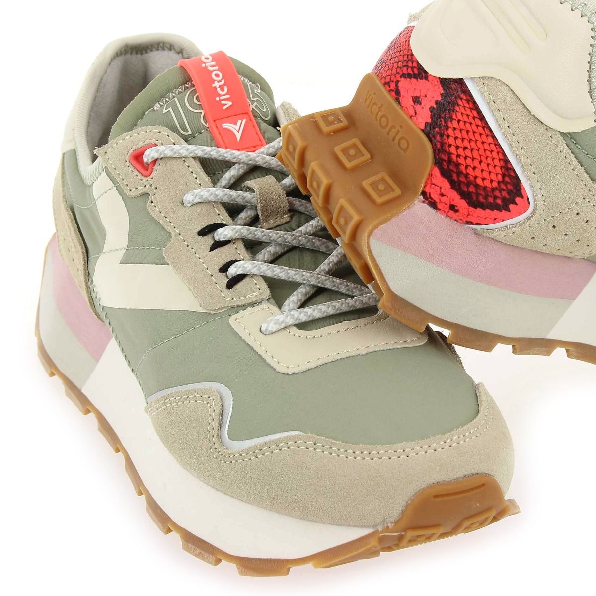 Victoria  WING - Vert sauge Beige