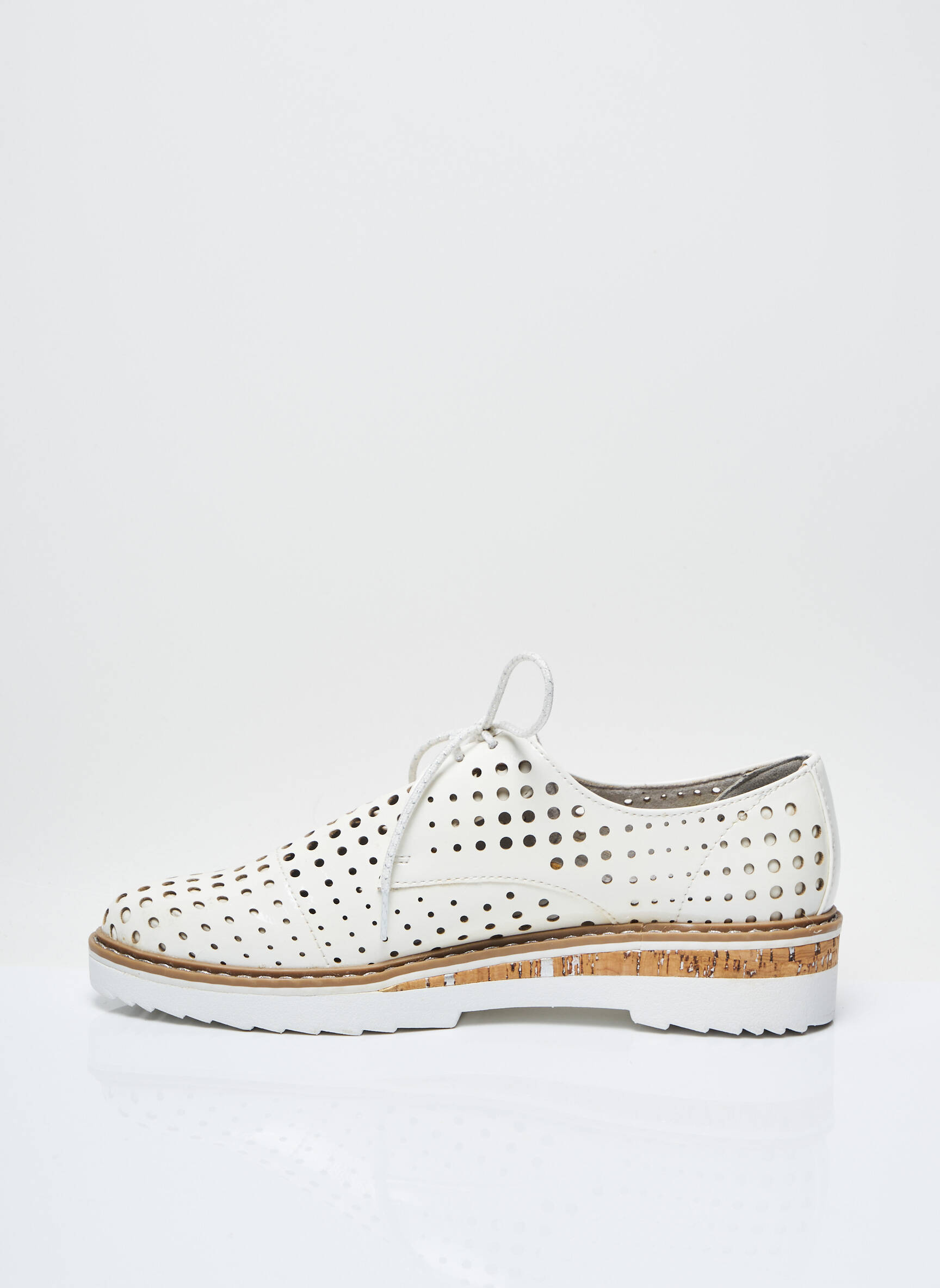 Marco Tozzi Derby Femme couleur beige