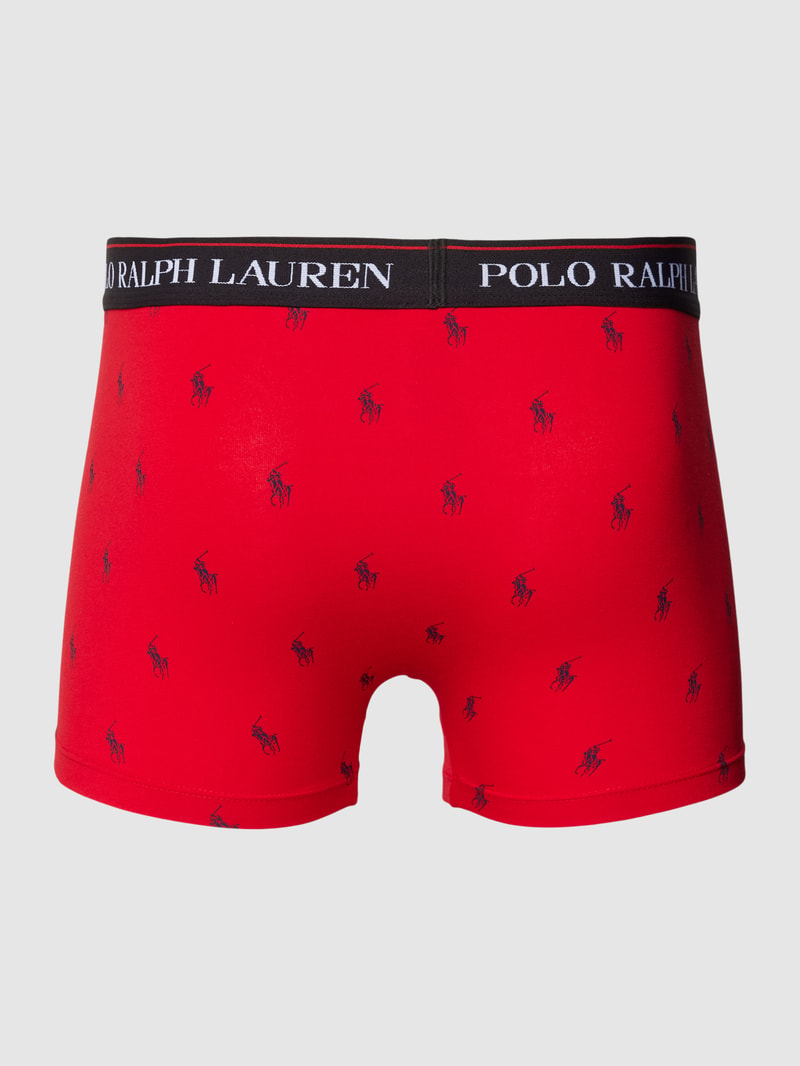 Trunks mit Label-Bund im 2er-Pack in rot