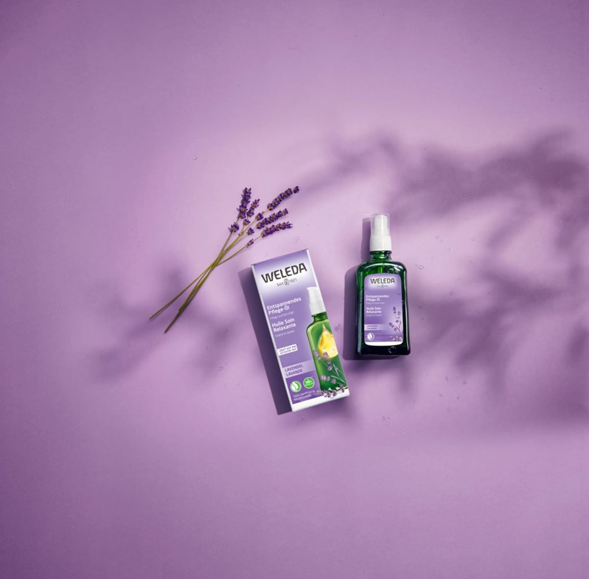 Körperöl Lavendel-Entspannungs-Öl, 100 ml