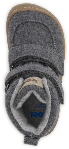 Koel bare ~ Dark Merino Highcut Wollfleece ~ Grey