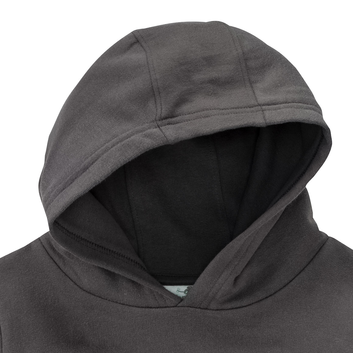 Kinder Hoodie mit kleiner Stickerei