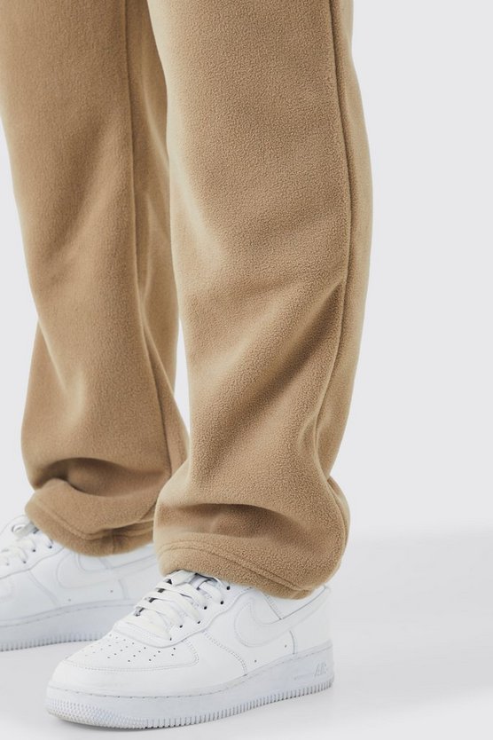 Lockere Microfleece-Jogginghose