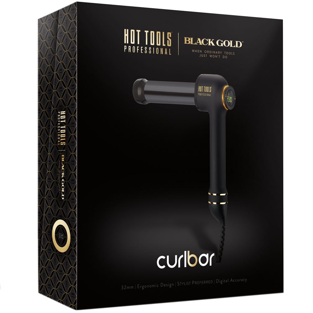 Hot Tools Professional Black Gold Curlbar Lockenstab 32 mm