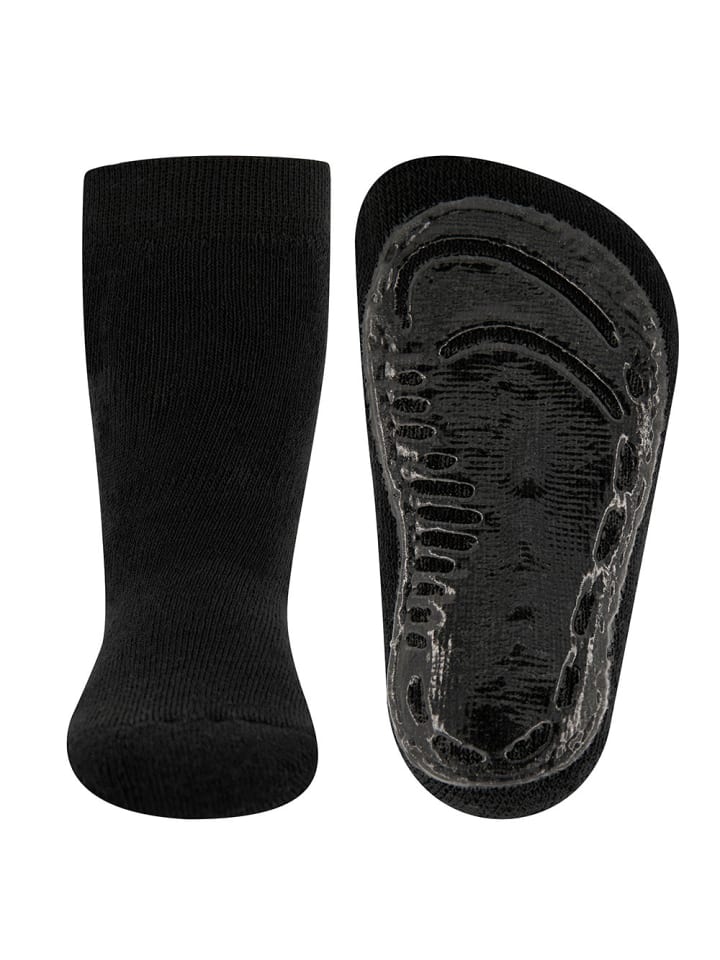 ewers Stoppersocken Uni in schwarz günstig kaufen