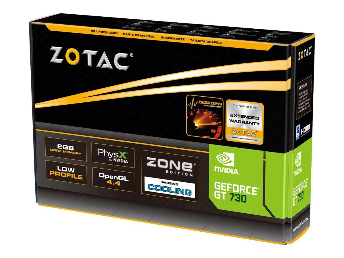 Zotac ZOTAC GeForce GT 730 2GB Grafikkarte