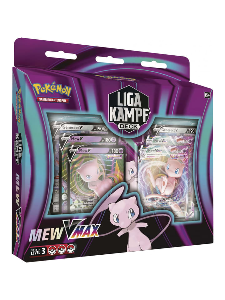 Pokémon Pokémon Liga Kampfdeck Mew-VMAX in Mehrfarbig ab 6 Jahre günstig kaufen onesize