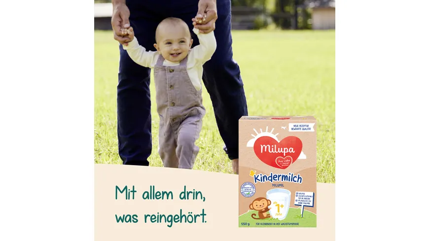Milupa Milumil Kindermilch 1+ ab 1 Jahr 550 g