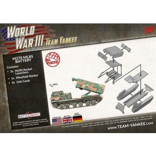 M270 MLRS Rocket Launcher Battery