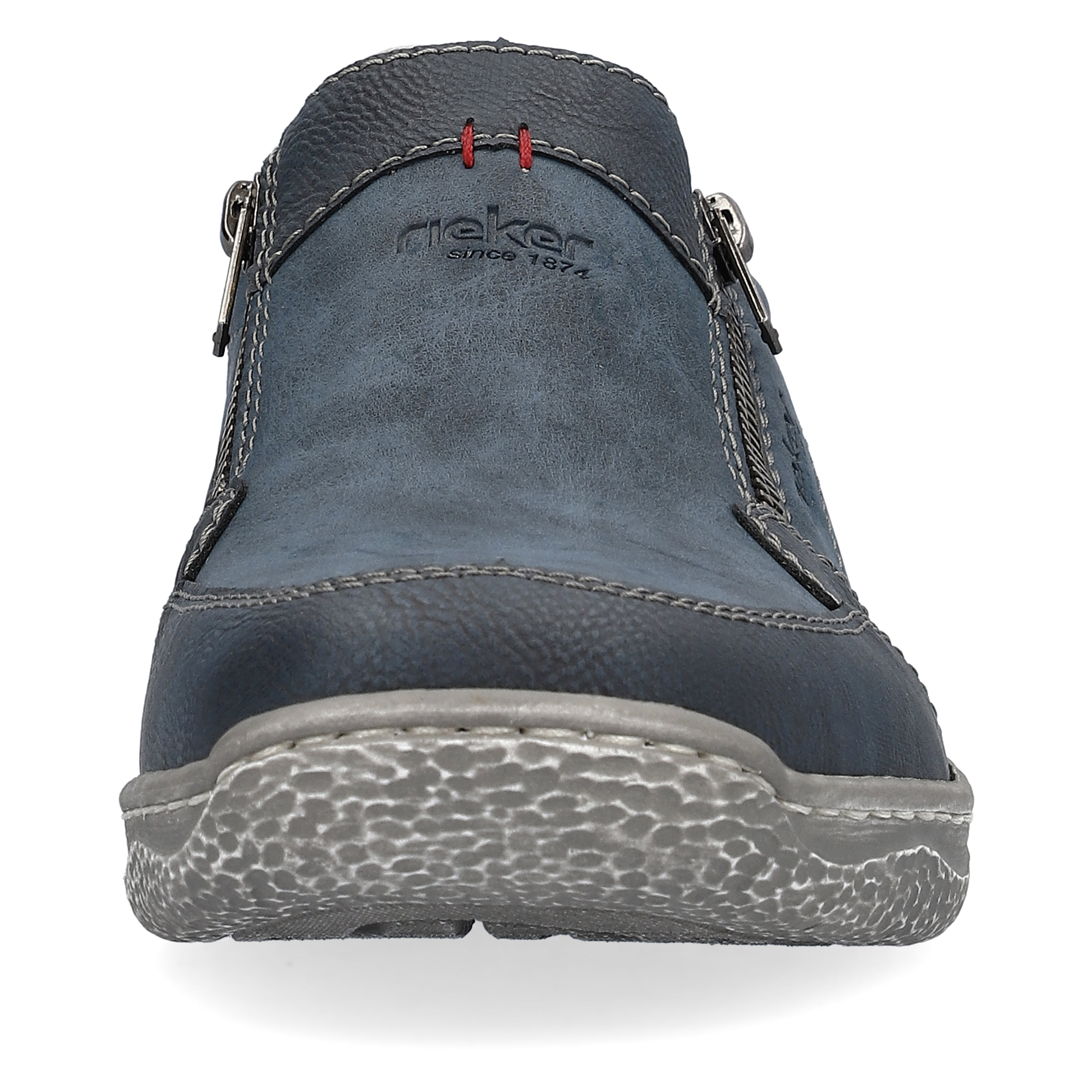 Rieker Herren Slipper blaugrau