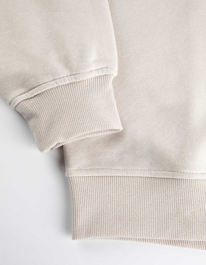 Sweatshirt - Rippbündchen