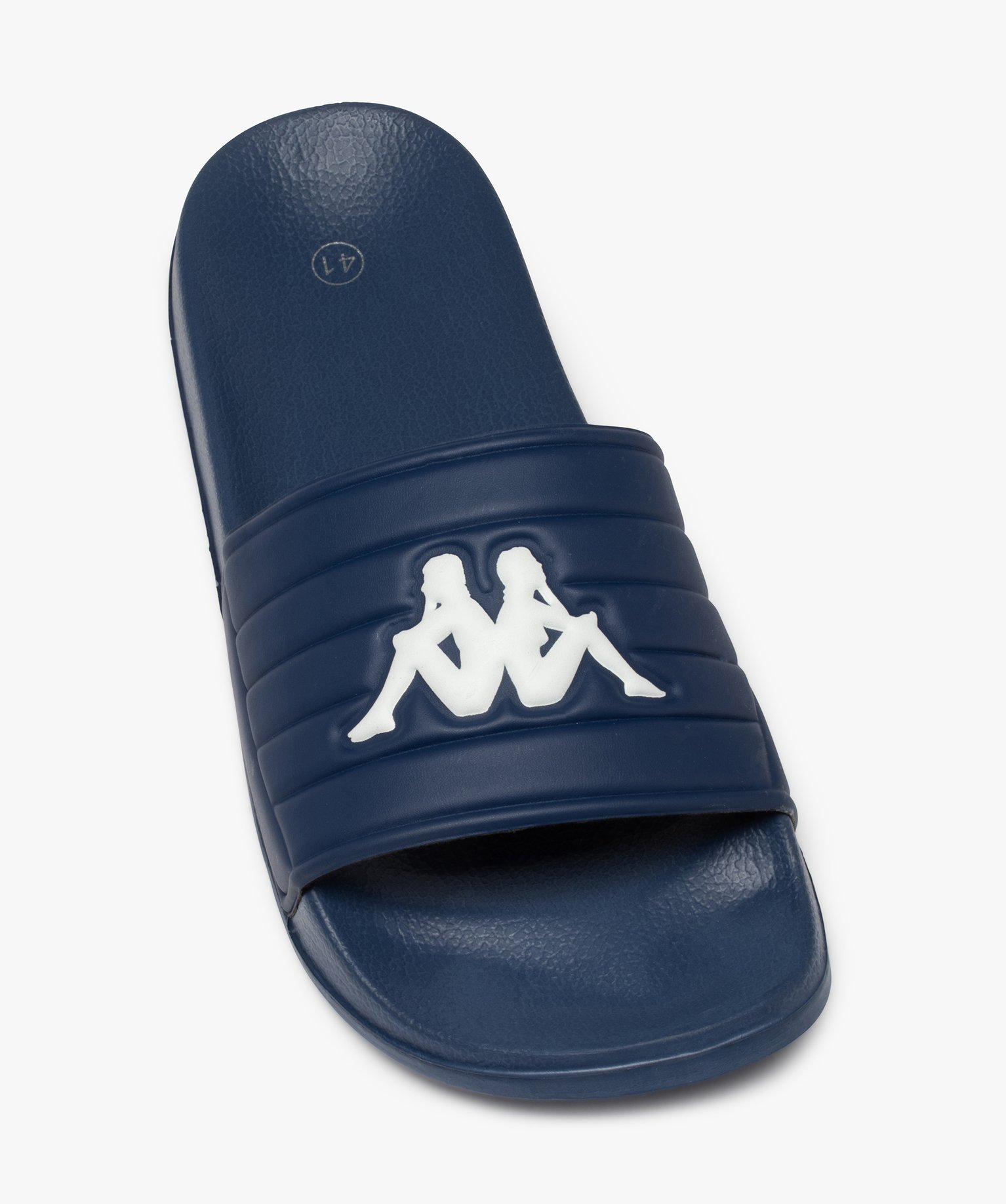 Mules de piscine homme bicolores – Kappa Matese bleu | GEMO
