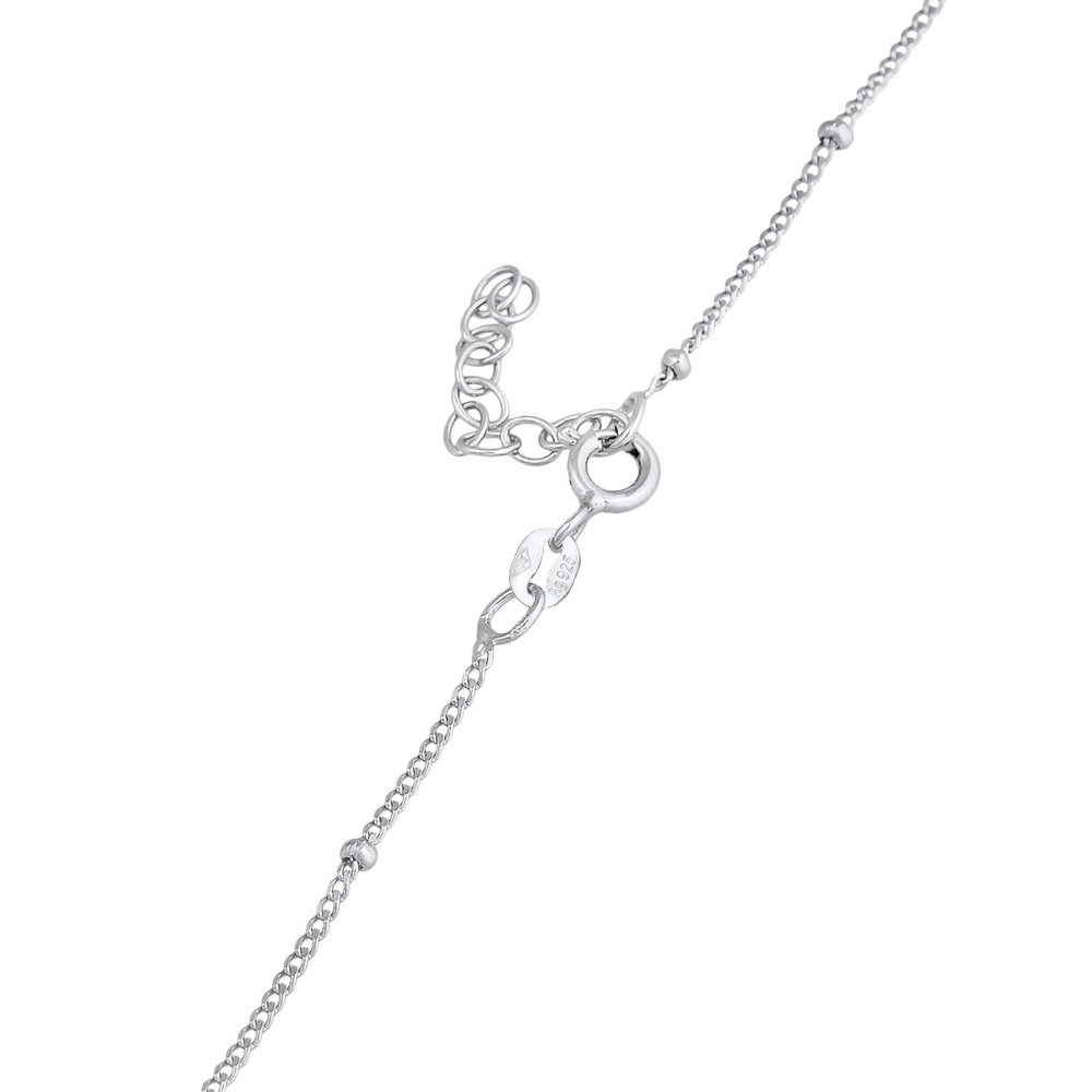 Elli Elli Collier Femmes Choker Vague Pendentif Surfeur Maritime en argent sterling 92 collier