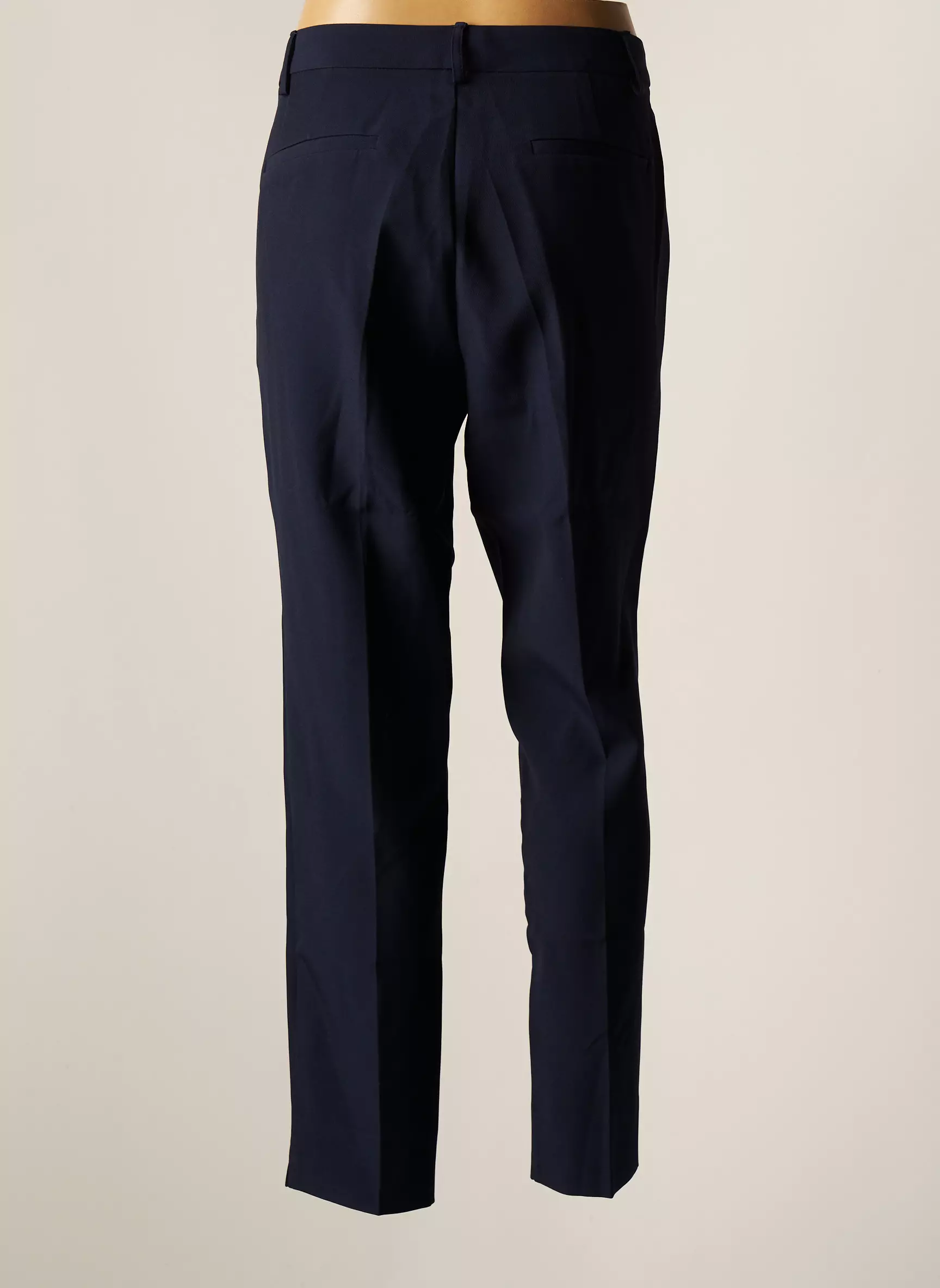 Attentif Pantalons Chino Femme couleur bleu