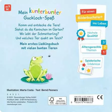 Viele kunterbunte Tiere