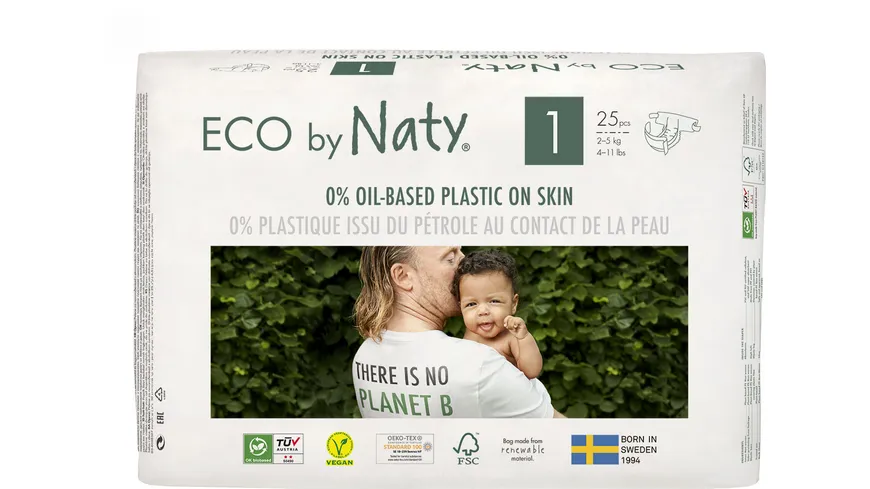 ECO by Naty Windeln, Größe 1