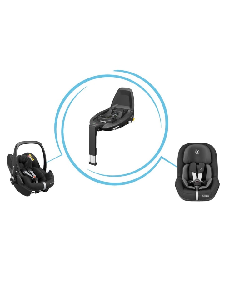 Maxi-Cosi 3in1 Babyschale & Reboarder-Set ab Geburt in schwarz günstig kaufen onesize