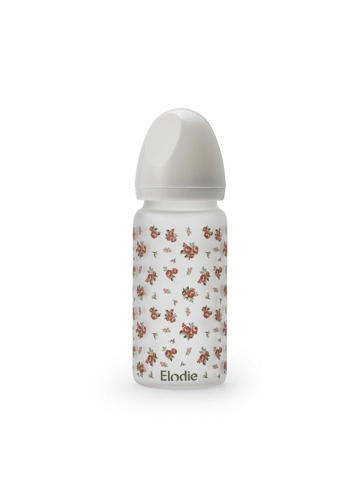 Elodie Details Babyflasche aus Glas - Autumn Rose in Bunt 250ml ab 0 Monate günstig kaufen onesize