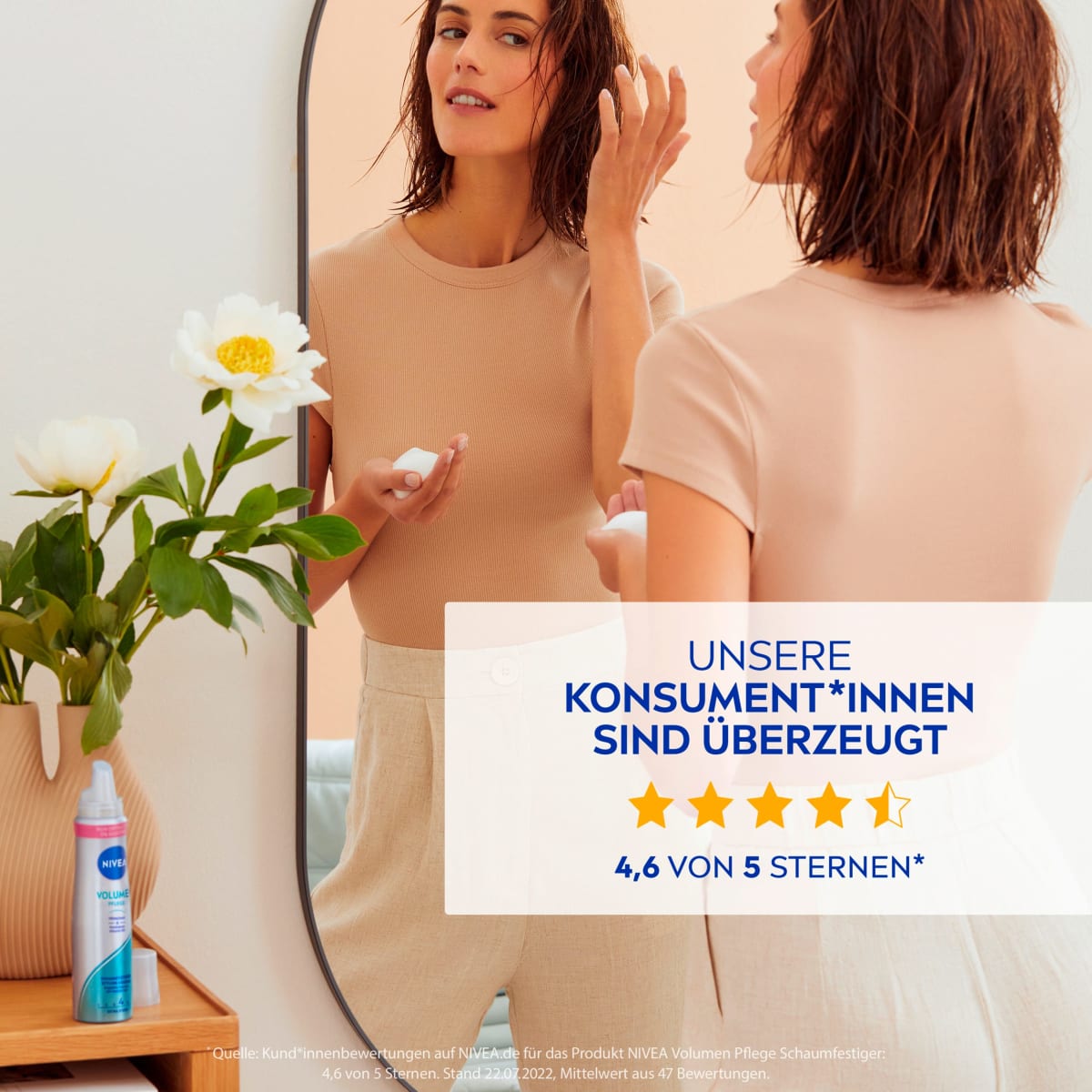 Schaumfestiger Volumen Kraft & Pflege, 150 ml