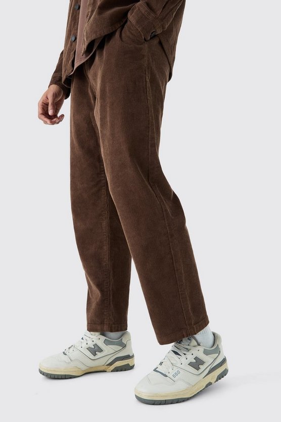 Skater Cord-Hose mit elastischem Bund