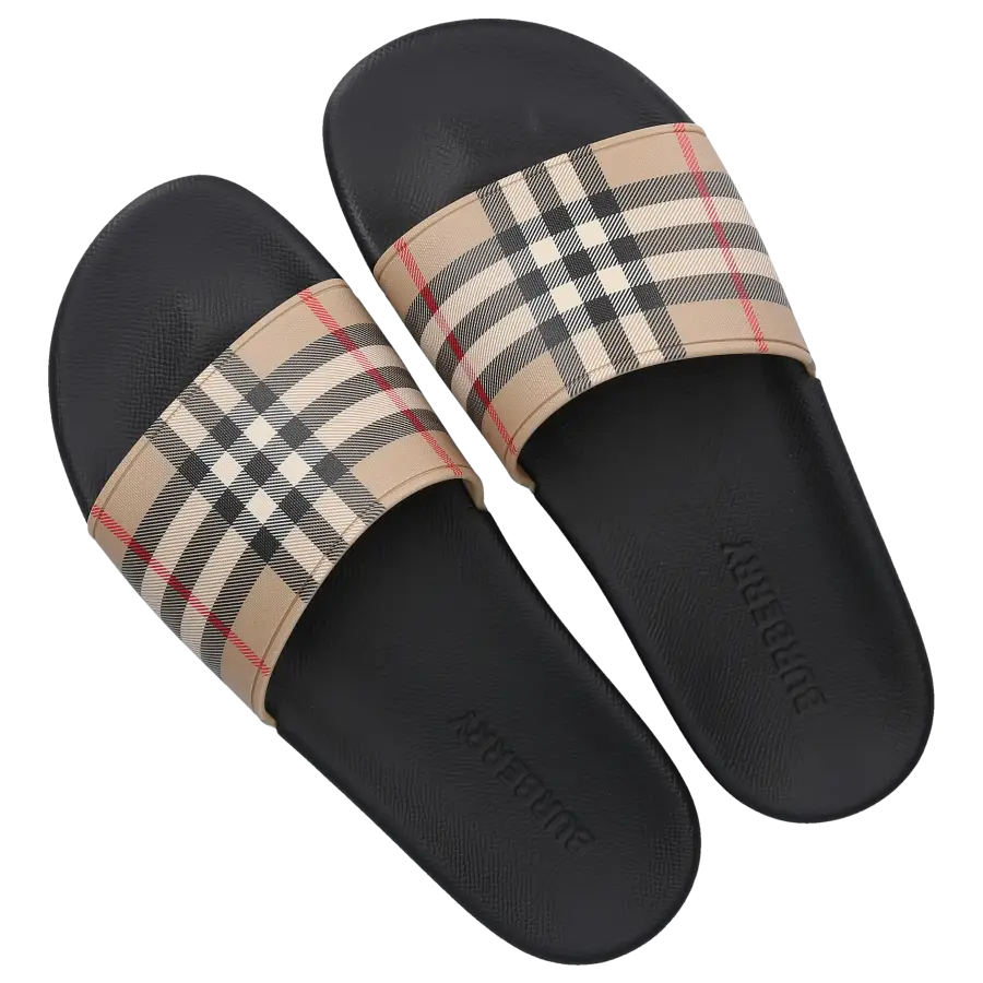 Burberry - Badeschuhe 8057037 Kautschuk - beige