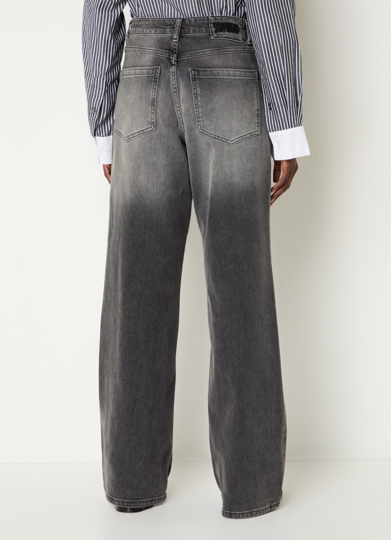 Jeans a gamba larga a vita alta Essentiel Antwerp Garment, lavaggio colorato