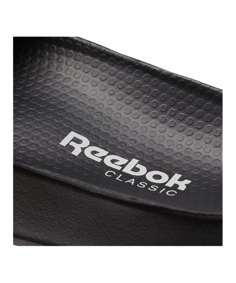 Reebok Classic Slide Badelatsche Schwarz