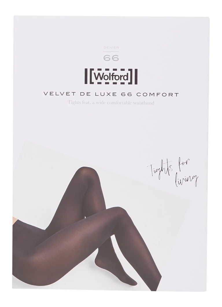 Wolford Velvet de Luxe Comfort harisnyanadrág 66 denier anyagból