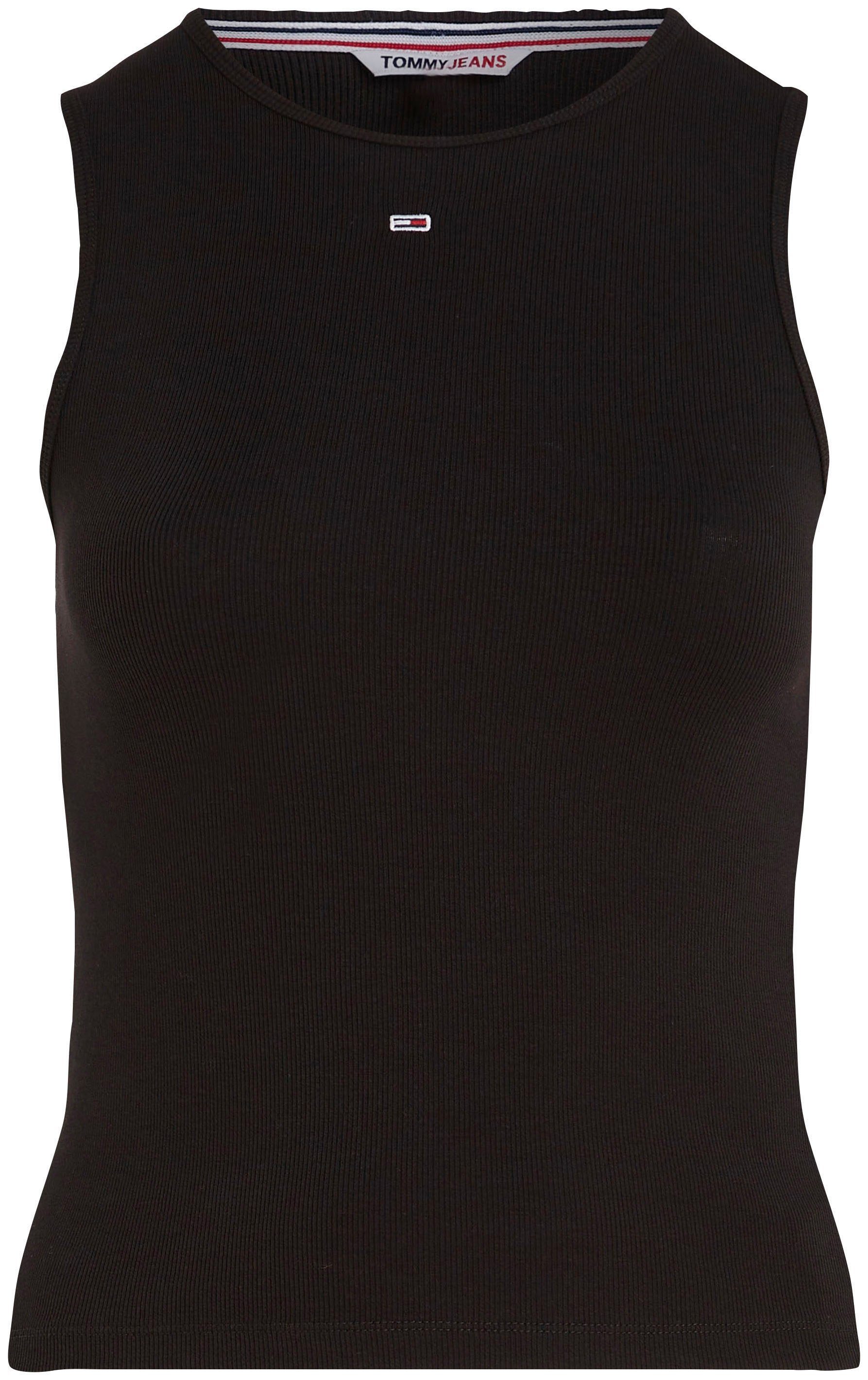 Tommy Jeans Curve Ripptanktop TJW CRV ESSENTIAL RIB TANK PLUS SIZE CURVE,in modischer Rippenoptik