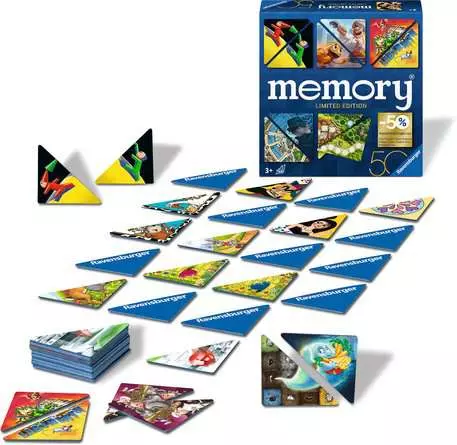 memory® 50 Jahre Blaues Dreieck - Kinderspiel ab 3 Jahren