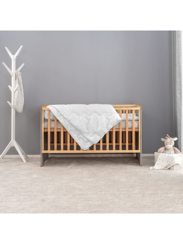 LaLoona Steppbett-Set Premium Complete 100 x 135   40 x 60 in weiss günstig kaufen onesize