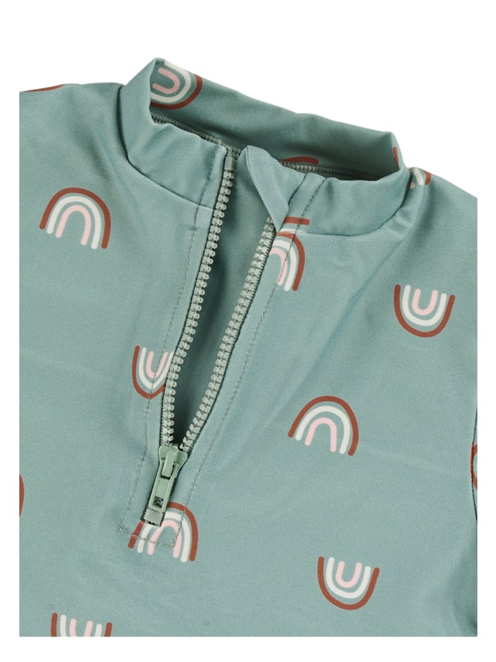 Sterntaler Badeshirt kurzarm Regenbogen in sattes grün günstig kaufen