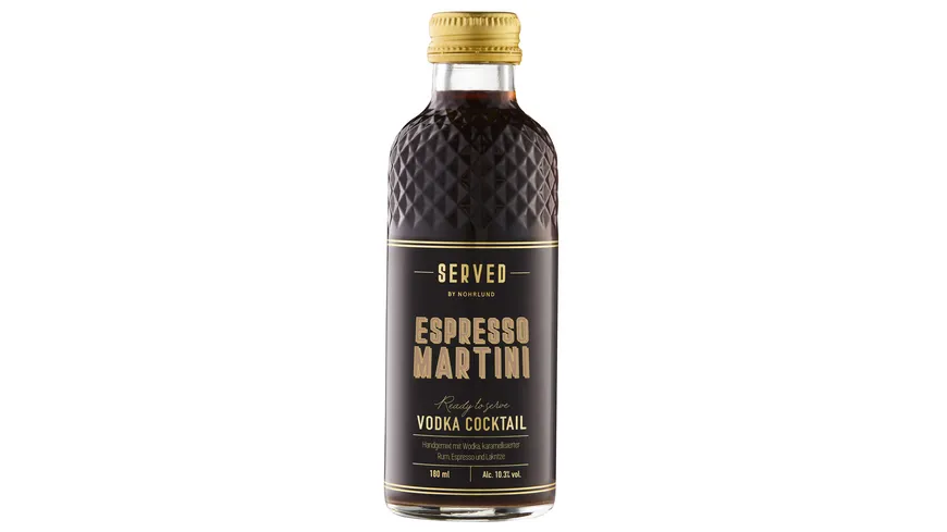 Nohrlund Served Cocktail - Espresso Martini 180 ml