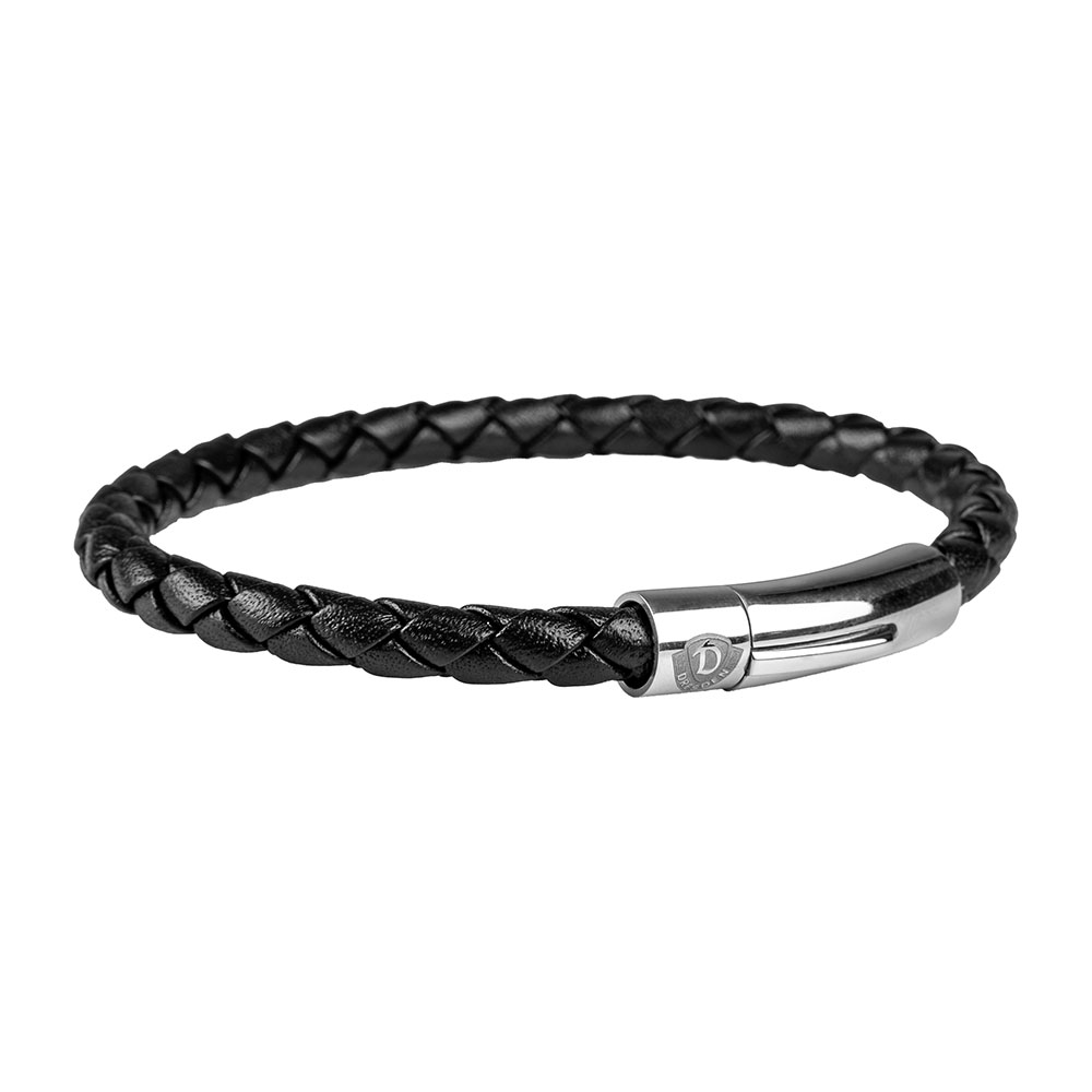 Lederarmband WAPPEN schwarz