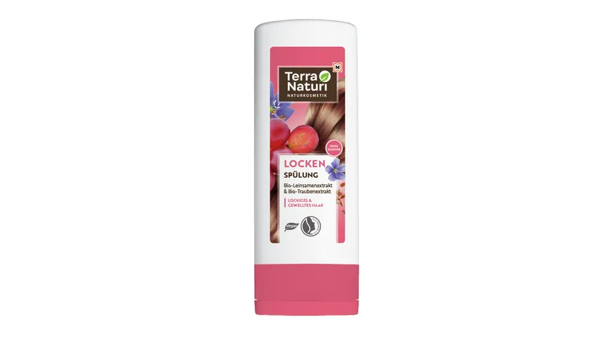 Terra Naturi LOCKEN Spülung Bio-Leinsamenextrakt & Bio-Traubenextrakt 200 ml