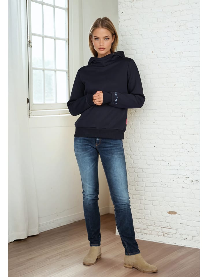 Salzhaut Hoodie TALKEN in Navy günstig kaufen