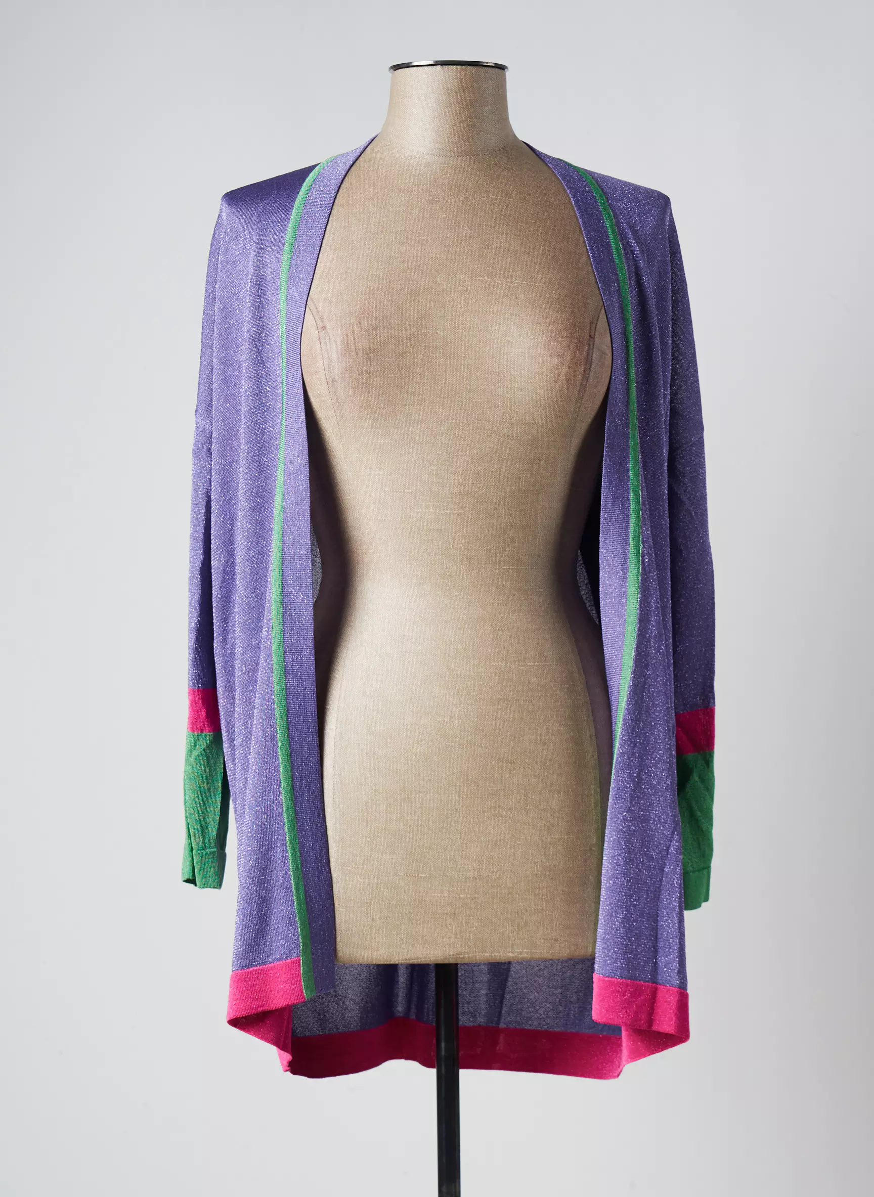 Jei S By Letizia Denaro Cardigans Femme couleur violet